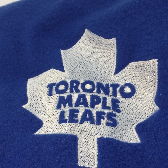 NHL Toronto Maple Leafs Dog Pet Fleece Blue Hoodie Sweater Size XX-Large - Picture 10 of 12